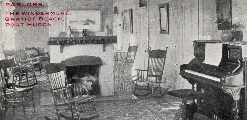 Gratiot Inn (Windemere Hotel) - Vintage Postcard (newer photo)